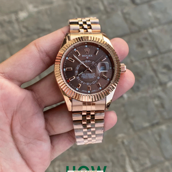 Copper Dual Tone Watch for Men – Royal Luxury Look