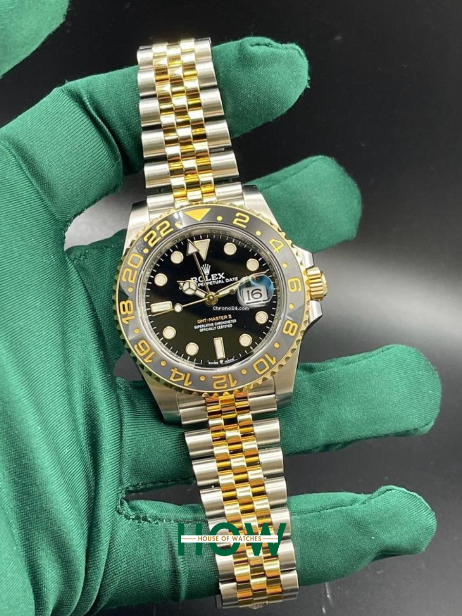 1 Black GMT Dual Time Watch for Men – Stylish Premium - Image 1