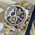 Black Chronograph Watch for Men – Trendy Premium Design