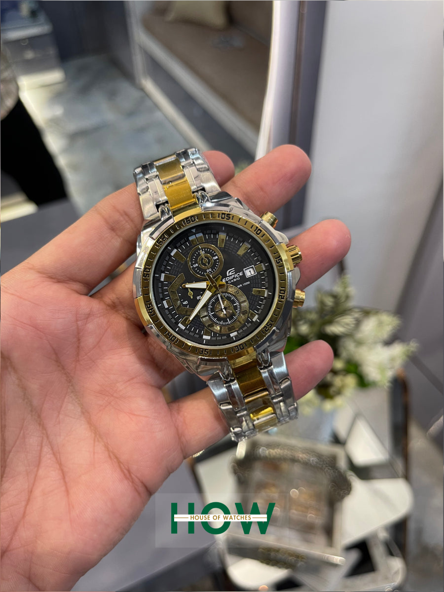 1 Two-Tone Chronograph Watch for Men – Classy Premium - Image 1