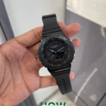 Black Sport Chronograph Watch for Men – Tough & Stylish