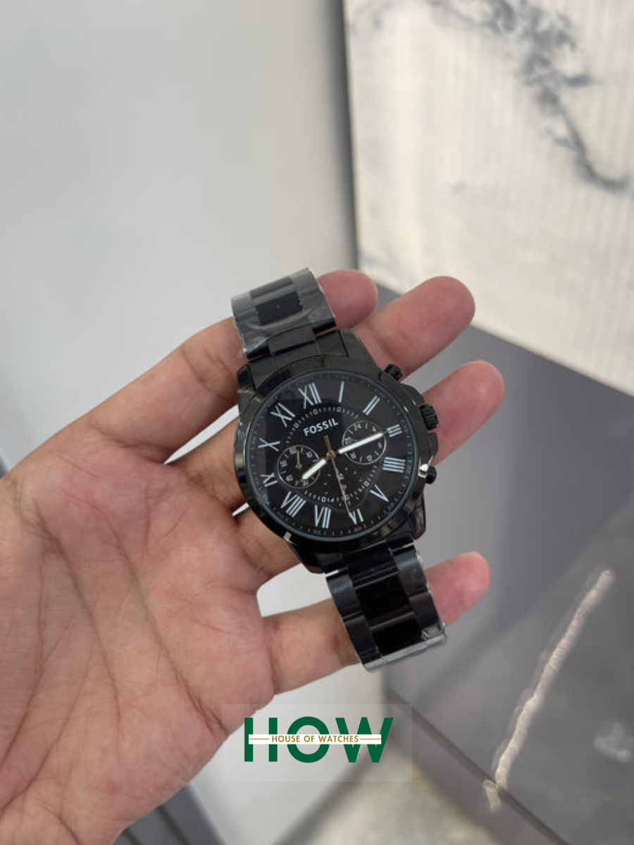 1 Black Chronograph Watch for Men – Premium Modern Design - Image 1