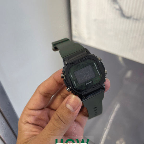 Military Green Digital Watch for Men – Rugged Street Style