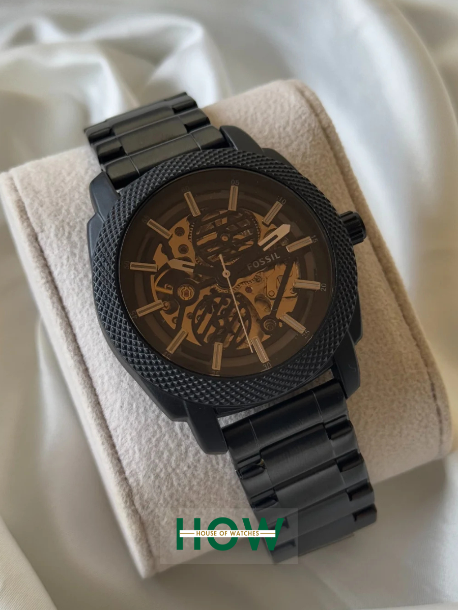 1 Black Automatic Watch for Men – Bold Premium Style - Image 1