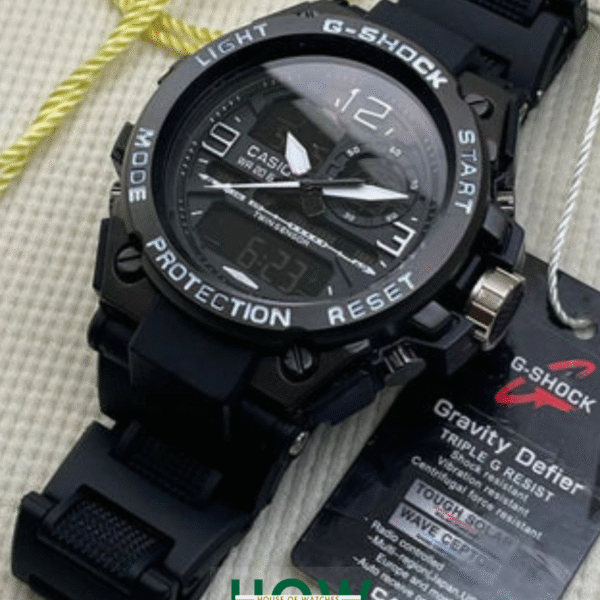 Black Military Digital Watch for Men – Tough & Stylish