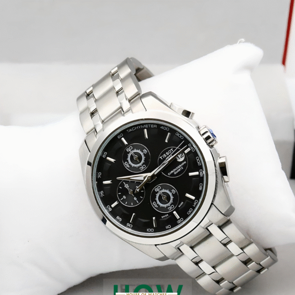 Silver Chronograph Watch for Men – Elegant & Classy