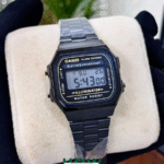 Black Vintage Digital Watch for Men – Cool Street Style
