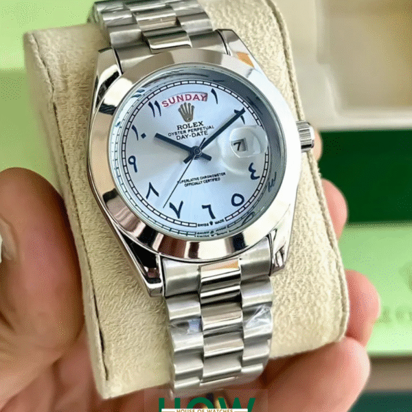 Classic Day-Date Automatic Watch for Men – Luxury Vibe