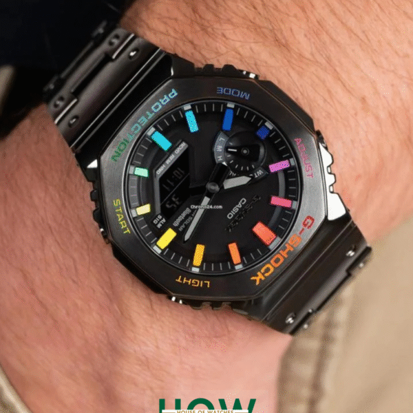 Black Metal Sport Watch for Men – Bold Premium Style