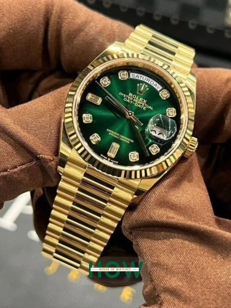 3 Gold Dial Automatic Watch for Men – Modern Luxury Look - Image 1