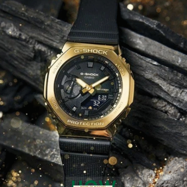 Black GM-2100 Digital Watch for Men – Stylish Tough Look