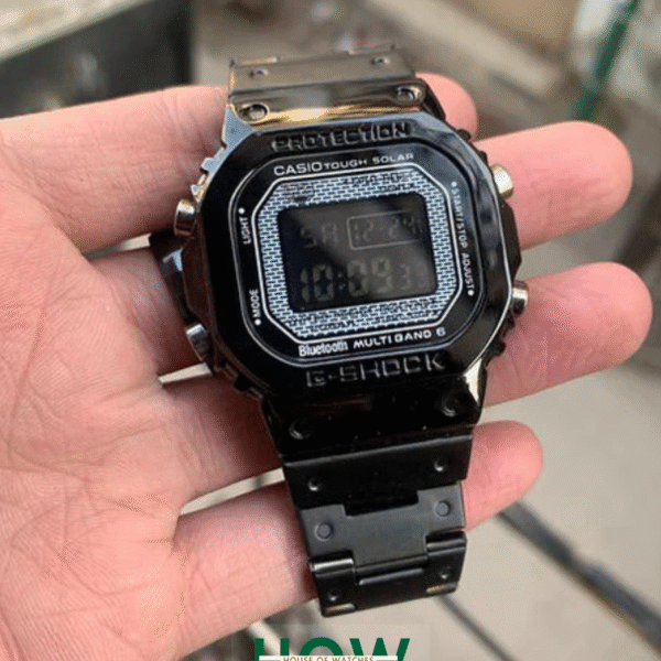 Silver Metal Digital Watch for Men – New Trendy Model