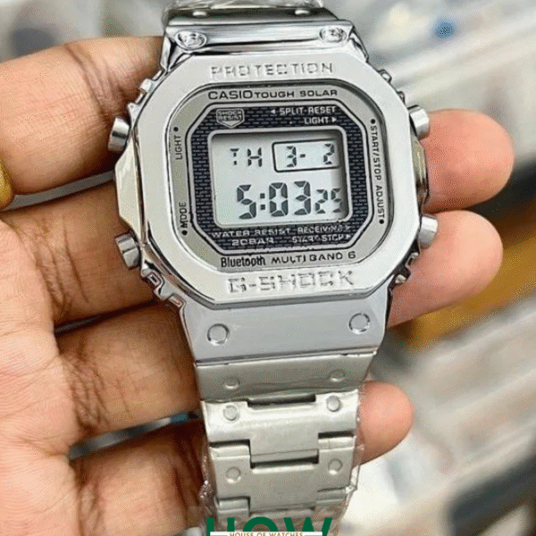 Gold Metal Digital Watch for Men – Premium New Edition