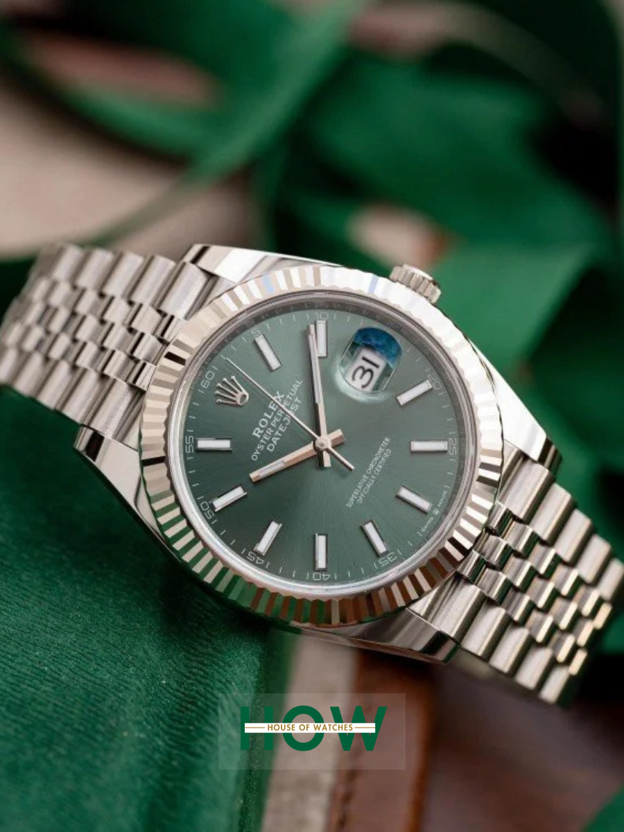 5 Silver Dial Automatic Watch for Men – Stylish Classic - Image 1