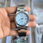 Skyblue Dial Silver Belp Luxurious Prx Watch For Men