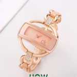 Minimalist Round Dial Leather Strap Women’s Watch