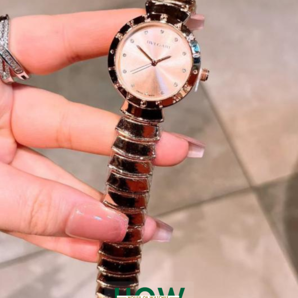 Classic Roman Numeral Dial Stainless Steel Watch