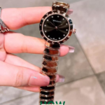 Classic Roman Numeral Dial Stainless Steel Women's Watch