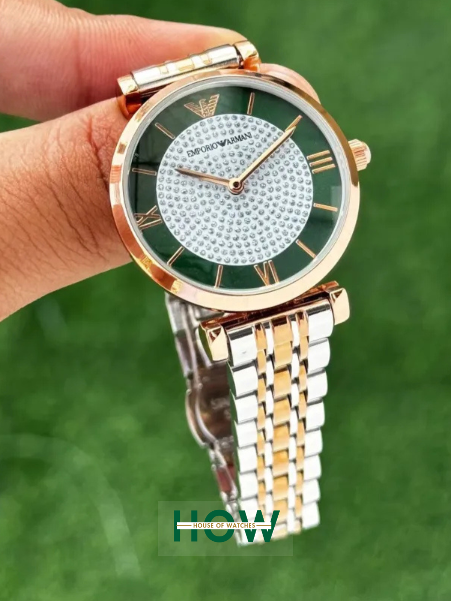 Image00001 Luxury Pavé Crystal Bezel Women’s Watch - Image 1