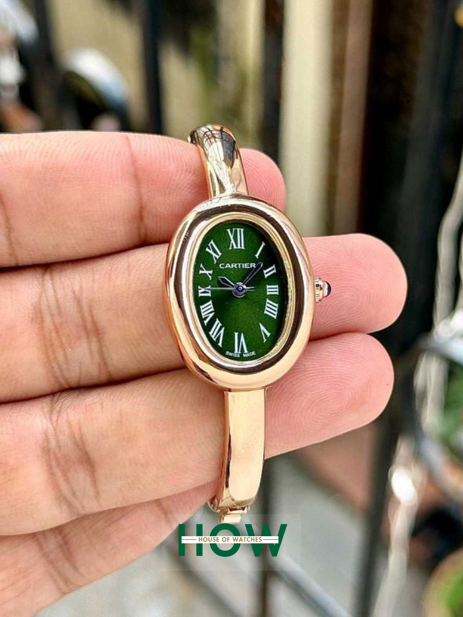 Image00001 Mini Oval Dial Silver Bracelet Women’s Watch - Image 1