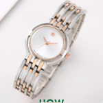 Minimalist Dial Stainless Steel Women's Watch
