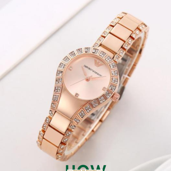 Classic Leather Strap Roman Dial Dress Watch