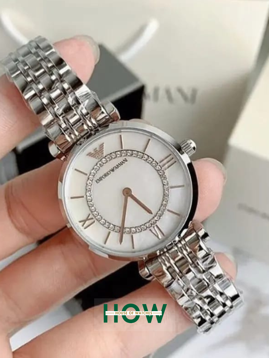 Image00003 Minimalist Stainless Steel Round Dial Watch - Image 1