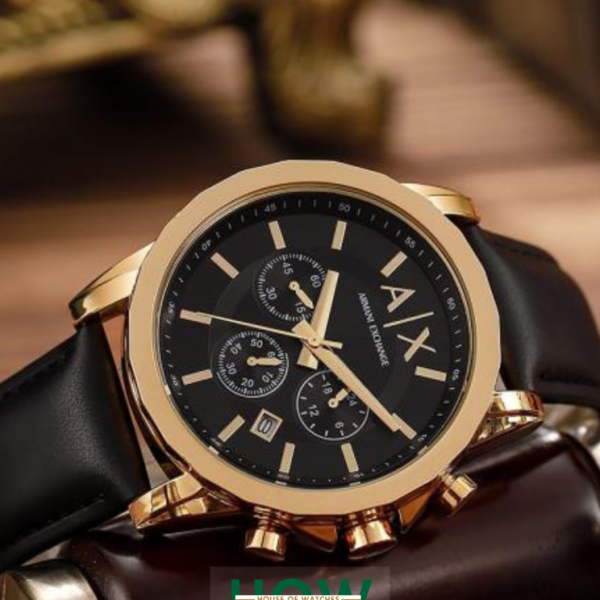 Luxury Brown Dial Chronograph Men’s Watch