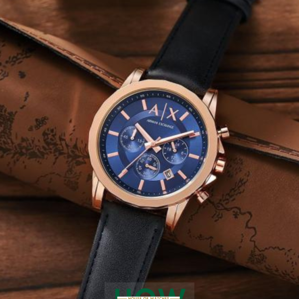Luxury Brown Dial Chronograph Men’s Watch