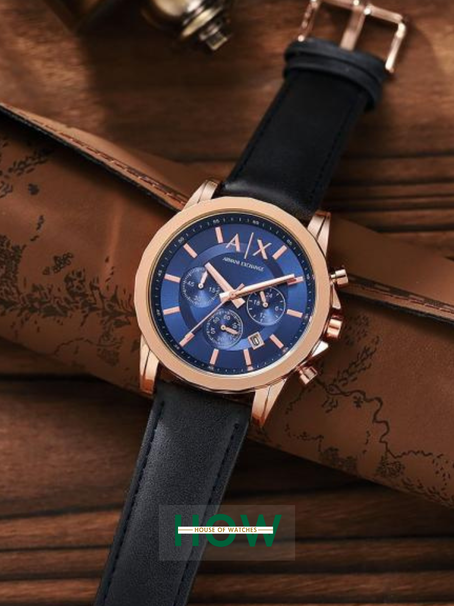 Image00001 Luxury Brown Dial Chronograph Men’s Watch - Image 1