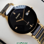Premium Black Metal Strap Couple Watch