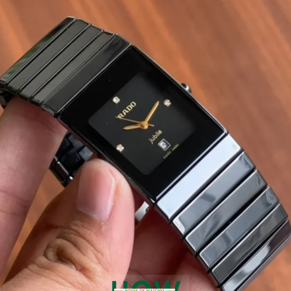 Premium Black Ceramic Bracelet Watch