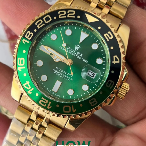 Premium Green Dial Stainless Steel Watch