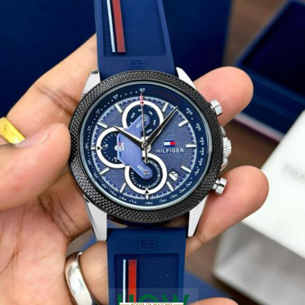 Luxury Blue Dial Chronograph Men’s Watch