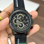 Luxury Black Dial Chronograph Men’s Watch
