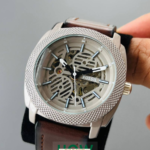 Luxury Brown Leather Automatic Men’s Watch