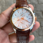 Premium Brown Leather Men’s Watch
