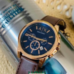 Luxury Navy Dial Chronograph Men’s Watch