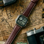 Classic Multi-Function Leather Strap Watch
