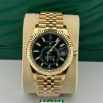 Premium Black Dial Oyster Bracelet Watch