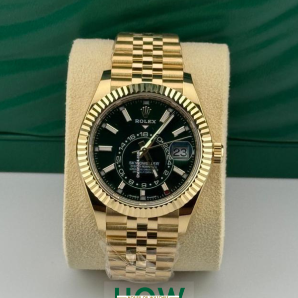 Premium Black Dial Oyster Bracelet Watch