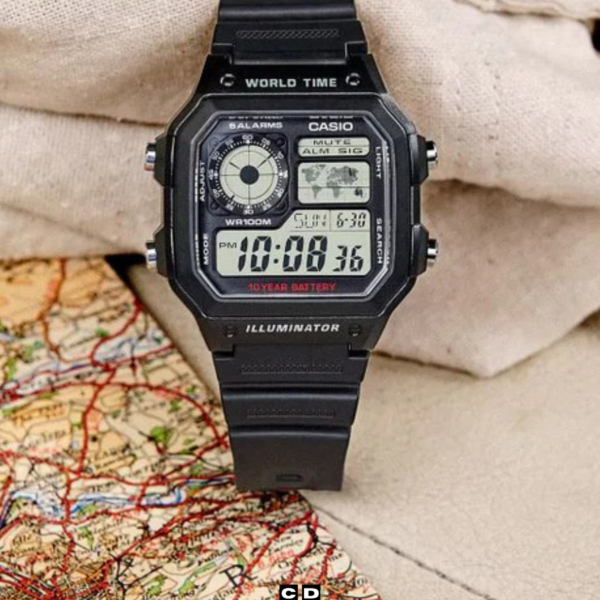 Classic Full Black Stainless Steel Watch